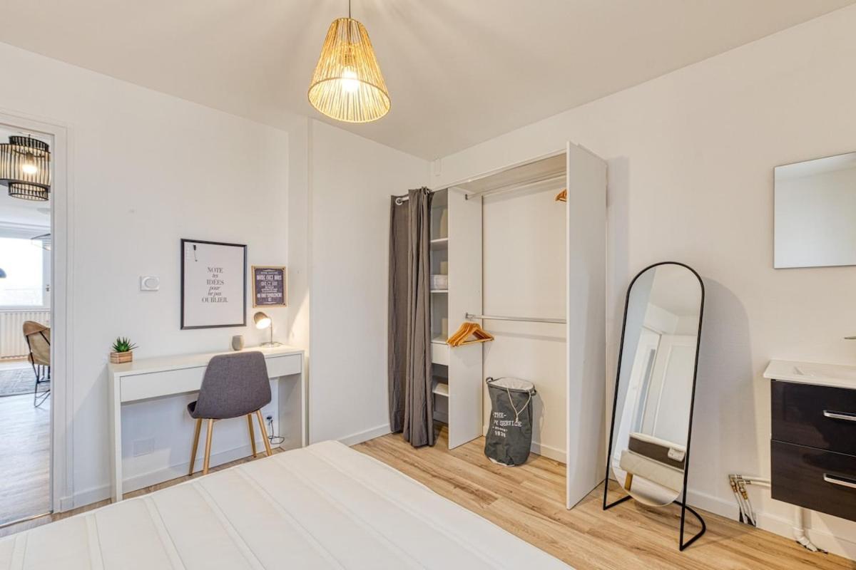 Magnificent Apartment, 4 Bedrooms, Fiber Wifi Grenoble Eksteriør billede