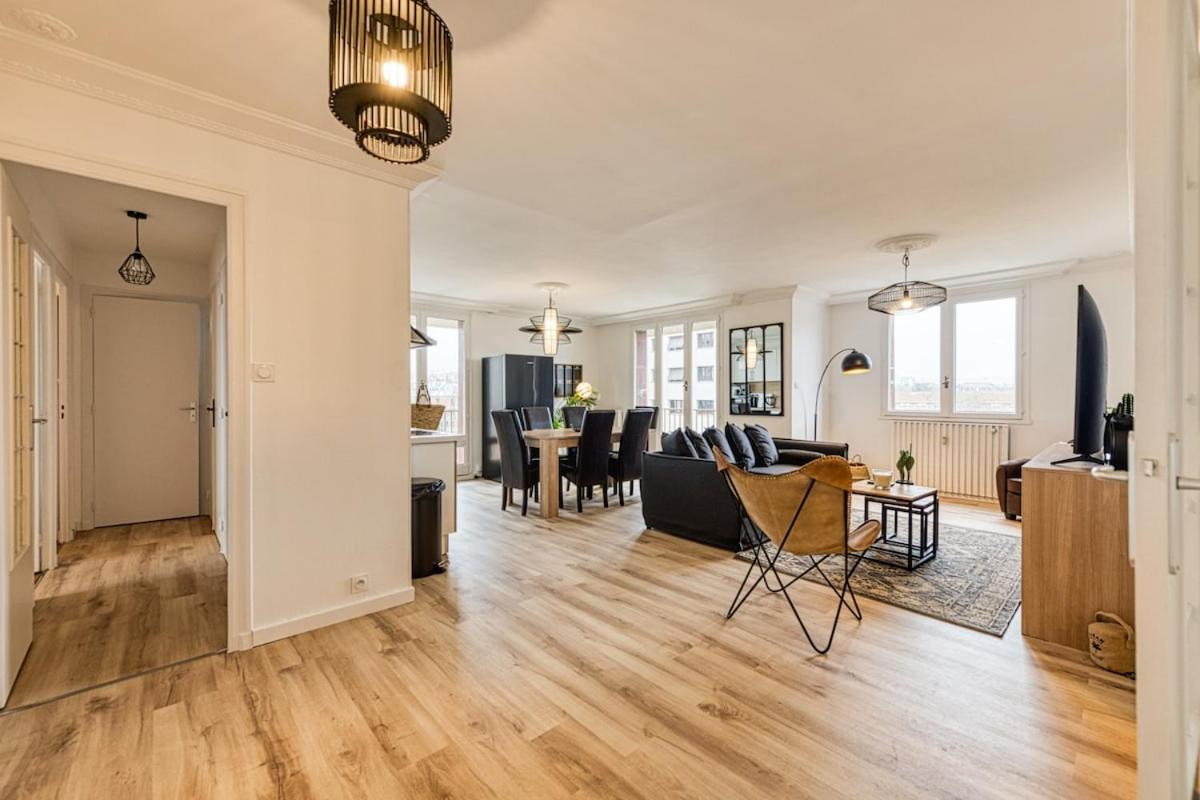 Magnificent Apartment, 4 Bedrooms, Fiber Wifi Grenoble Eksteriør billede