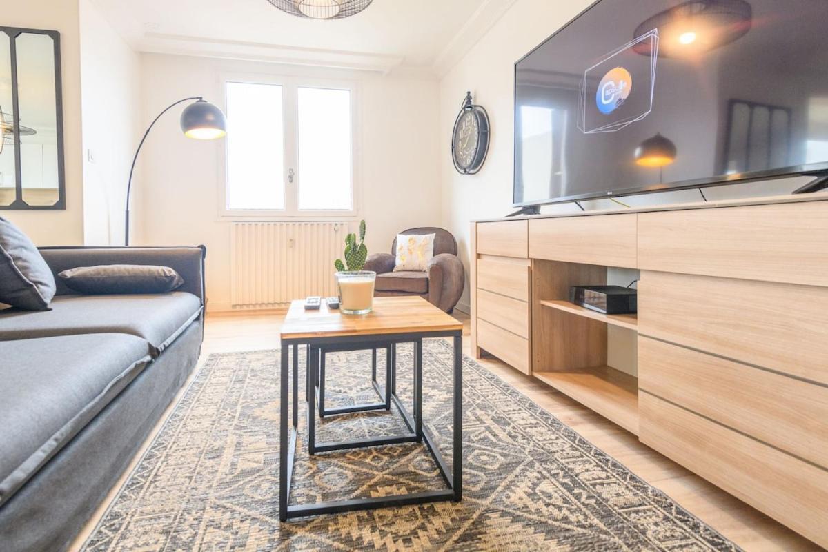 Magnificent Apartment, 4 Bedrooms, Fiber Wifi Grenoble Eksteriør billede